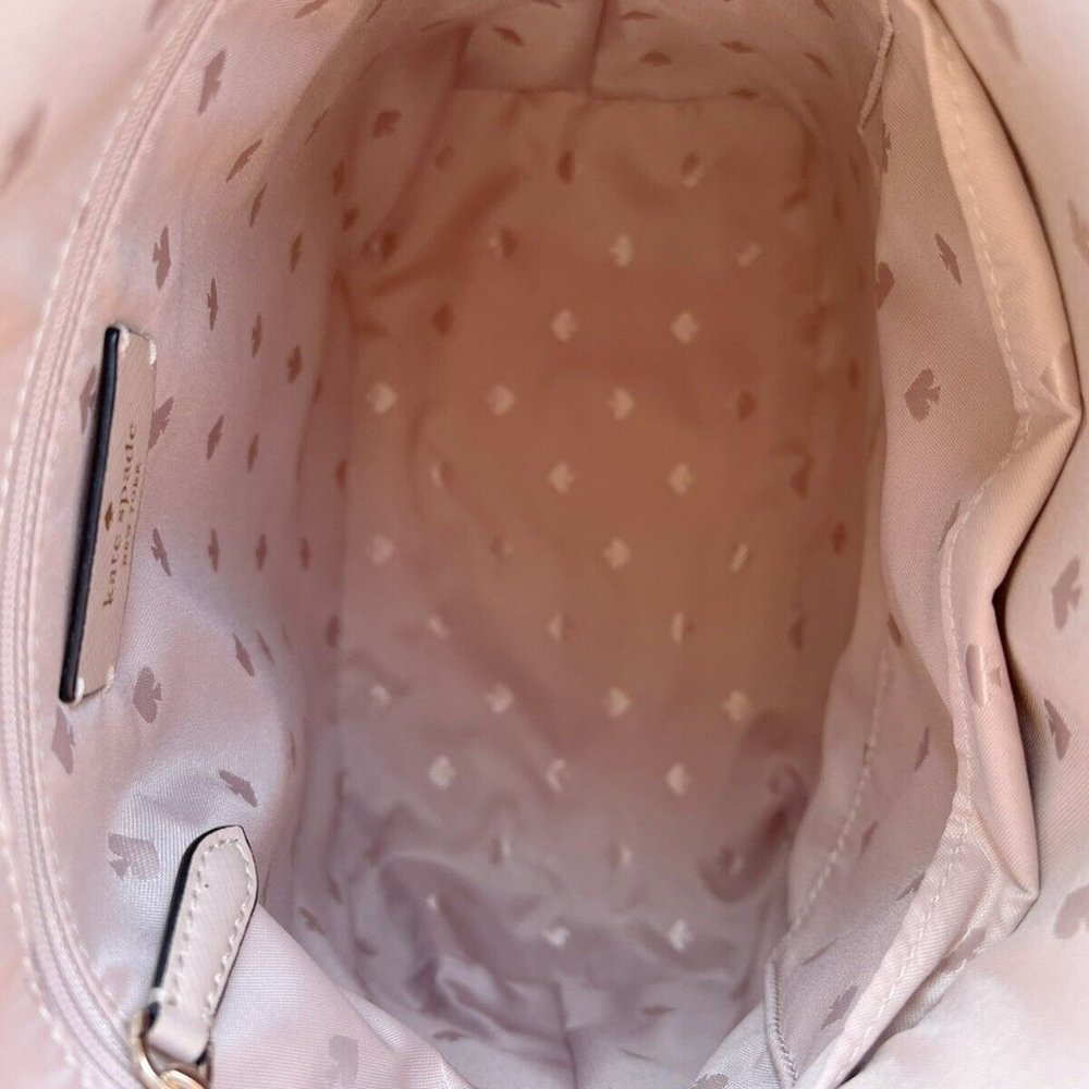 Kate Spade Dome Top Zip Backpack Multi Leather - Picture 4 of 5